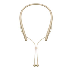 索尼（SONY）WI-H700 （浅金色）颈挂式立体声蓝牙无线耳机 贴心磁扣 来电震动提醒
