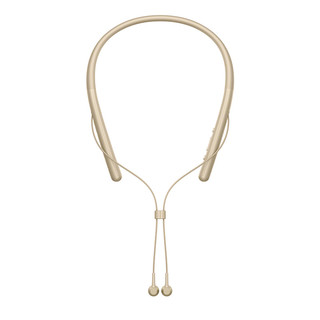 索尼（SONY）WI-H700 （浅金色）颈挂式立体声蓝牙无线耳机 贴心磁扣 来电震动提醒