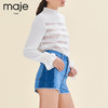 maje H17ICKA 女士摩登深浅撞色设计短裤