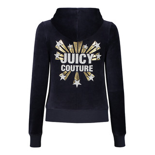 Juicy Couture 橘滋 JCWTKJ102372I2 女士天鹅绒卫衣外套