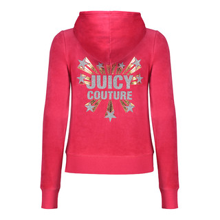 Juicy Couture 橘滋 JCWTKJ102372I2 女士天鹅绒卫衣外套