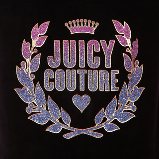 Juicy Couture 橘滋 Y2018SET012I4 女士天鹅绒运动套装