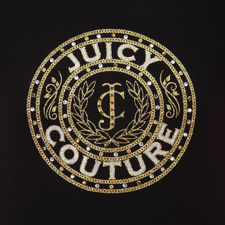 Juicy Couture 橘滋 JCWTKT138610I4 女士字母圆领短袖T恤 白色 XS