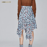 MISS SIXTY 683KJ2380000 女士不规则印花中长裙