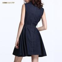 MISS SIXTY 673DJ1951000 女士纯棉牛仔连衣裙