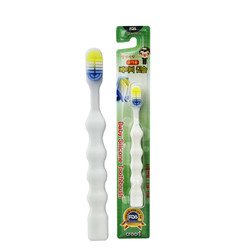 呵润 2-12岁儿童牙刷按摩牙龈换牙期健齿护龈软毛清洁牙刷3支装