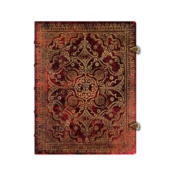 Paperblanks Equinoxe昼夜之冠系列 复古手帐本 大号 胭脂红