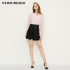 VERO MODA 维莎曼 318216507 女士金属圆环绑带短裙