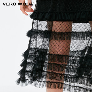 VERO MODA 半身裙 318316539 黑色 XS 