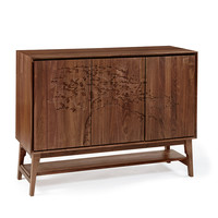 moreless 多少 新中式实木餐边柜