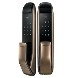 三星 密码锁磁卡锁家用防盗门锁智能电子锁 推拉手机开门 DP727