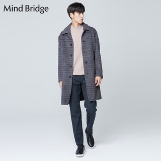 Mind Bridge MSCA718C 男士中长款毛呢大衣