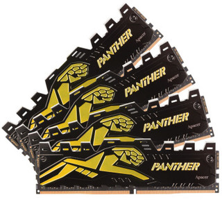 Apacer 宇瞻 Panther 黑豹玩家系列 DDR4 2666MHz 台式机内存 8GB