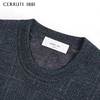 CERRUTI 1881 C3667EI071 男士格纹长袖圆领针织衫