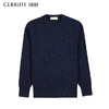 CERRUTI 1881 C3667EI101 男士纯羊毛圆领针织衫