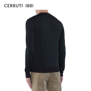 CERRUTI 1881 C3667TI051 男士羊毛混纺长袖针织衫