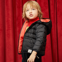 MAXWIN 马威 儿童连帽短款羽绒服 1-3岁