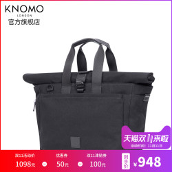 KNOMO英国Sullivan商务手提包男士帆布包15