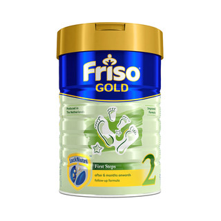 Friso 美素佳儿 金装系列 较大婴儿奶粉 新加坡版 2段 900g