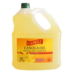 卡普莉 芥花籽油3L 非转基因食用油 加拿大进口
