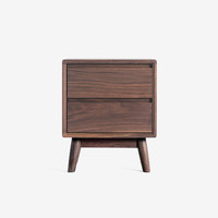 及木家具 CG005 北欧现代简约实木床头柜