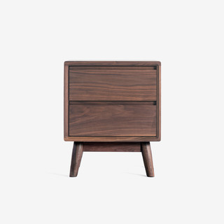 及木家具 CG005 北欧现代简约实木床头柜