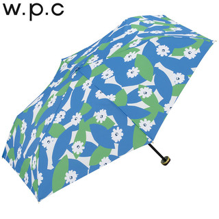 w.p.c 轻量便携无黑胶涂层折叠晴雨伞