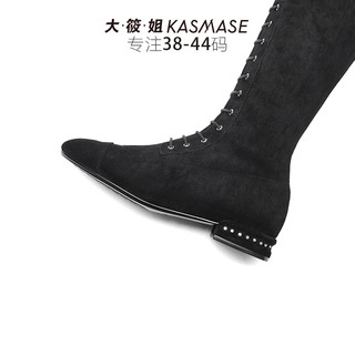KASMASE 大筱姐 MA98706-07 女士时尚百搭平跟过膝靴