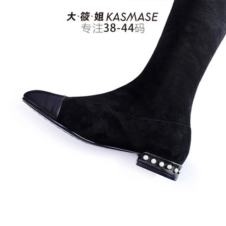 KASMASE 大筱姐 MA98510-06 女士平底高筒靴
