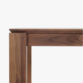 及木 CZ017 长方形全实木餐桌 1.4米欧洲榉木