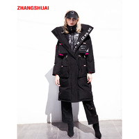ZHANG SHUAI 张帅 ZS18914606 女士长款立领休闲羽绒服