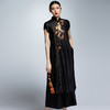 La.baby 拉贝碧 LBB803162 中国风复古刺绣旗袍