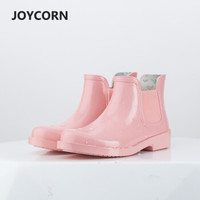 JOYCORN jc06 女士短筒切尔西雨鞋