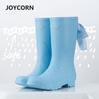 JOYCORN jc19 女士蝴蝶结雨靴