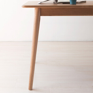  爱家佳 GH781 橡木餐桌椅组合 1.2米一桌四椅