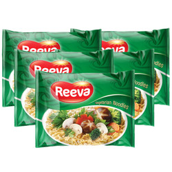 越南进口 阮婆婆（Reeva) 方便面速食面 素食泡面 325g（65g*5包入） *5件