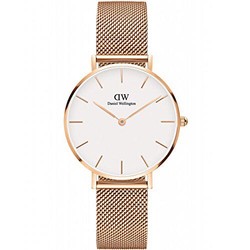 Daniel Wellington DW00100163 不锈钢带石英女表  限prime会员