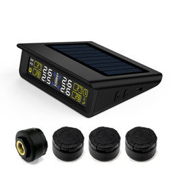 凯佑（CAREUD）太阳能mini版胎压监测 外置标准版传感器 黑色 T86-WF