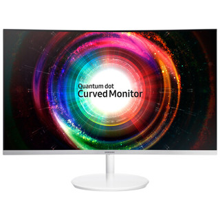 SAMSUNG 三星 C32H711QEC 31.5英寸 曲面显示器（2560×1440、量子点、FreeSync）