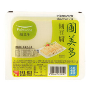 圃美多 韧豆腐 400g(火锅 方便菜 食材 凉拌菜 麻辣香锅/冒菜)