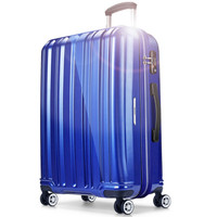 BINHAO 宾豪 1549KA 万向轮拉杆箱 28英寸 蓝色 