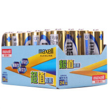 maxell 麦克赛尔 LR6/AA 5号碱性电池 24粒装