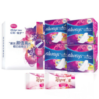 Always Radiant FlexFoam 日用卫生巾 220mm