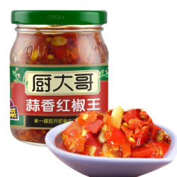 厨大哥 蒜香红椒王 180g *8件