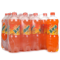 美年达可乐 Mirinda 橙味 汽水碳酸饮料 1L*12瓶