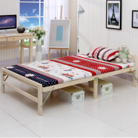 彭友家私pyzd12实木折叠床12米宽
