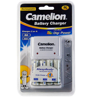 Camelion 飞狮 BC-1010B 4槽充电套装 (含4节2300毫安5号充电电池)