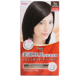 Bigen 美源发采 丝质护发染发霜 3N自然棕黑色 *6件