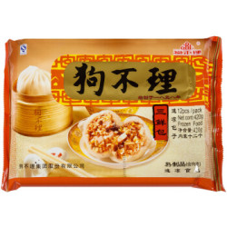 狗不理 美味三鲜包 420g(12个) *13件 +凑单品