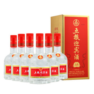 五粮液 股份公司 五粮迎宾酒（上品）52度整箱装500ml*6瓶 *2件